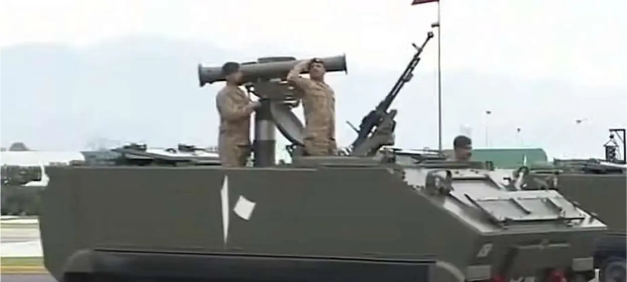 Pakistan Army Reveals Locally-Manufactured Anti-Tank Vehicle 'MAAZ'