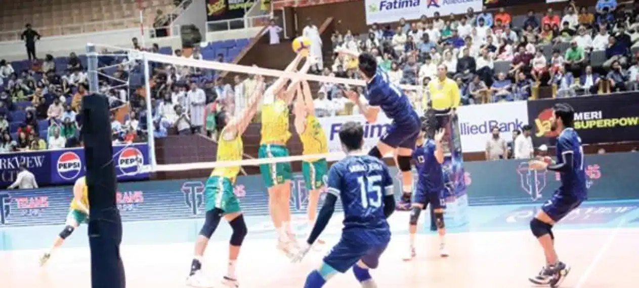 Pakistan Clinches Volleyball Series with 3-0 Victory Over Australia