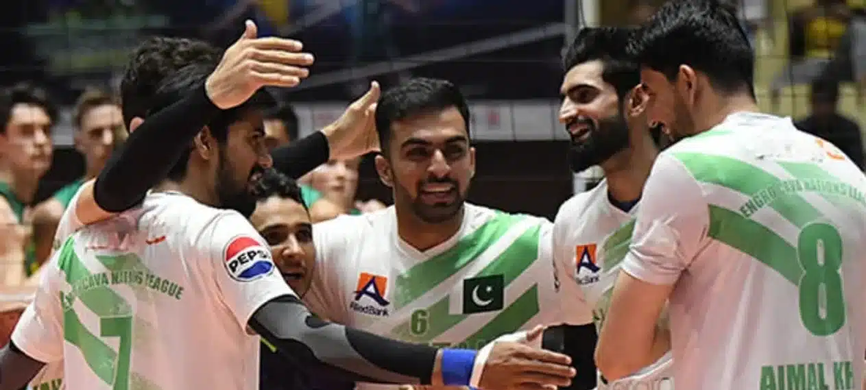 Pakistan Volleyball Team Dominates Australia in Series Opener