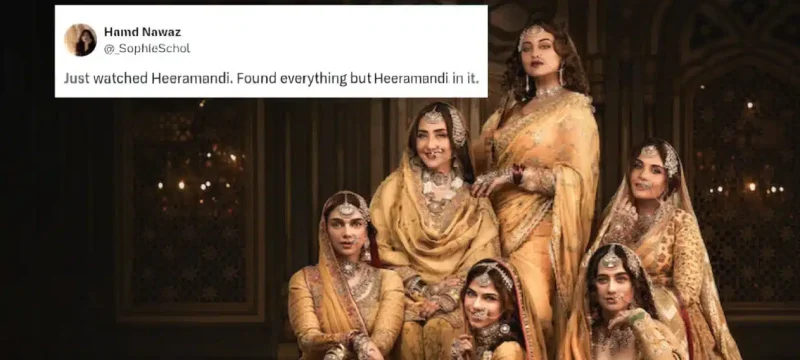 Bhansali's Heeramandi Interpretation Draws Internet Backlash