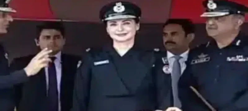 CM Punjab Maryam Nawaz Wears Punjab Police Uniform Again