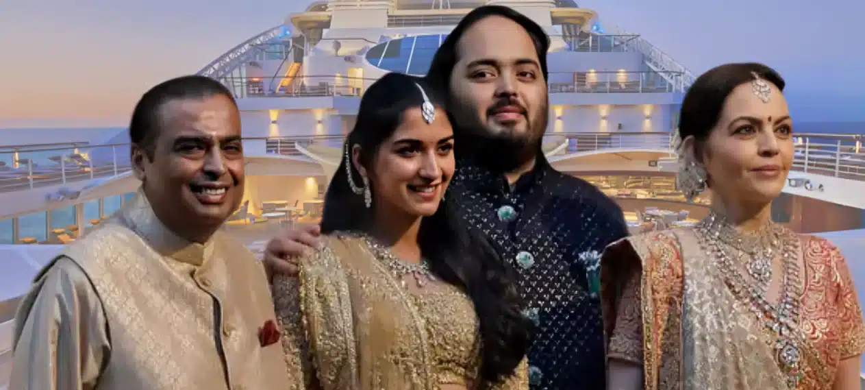 Ambanis Plan Luxury Cruise for Anant and Radhika's Pre-Wedding Celebrations