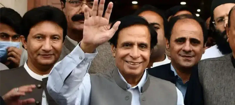 PTI President Parvez Elahi walks free from Kot Lakhpat Jail after being granted bail by the LHC