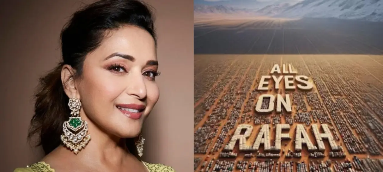 Madhuri Dixit elicits a response from fans following the deletion of her 'All eyes on Rafah' post