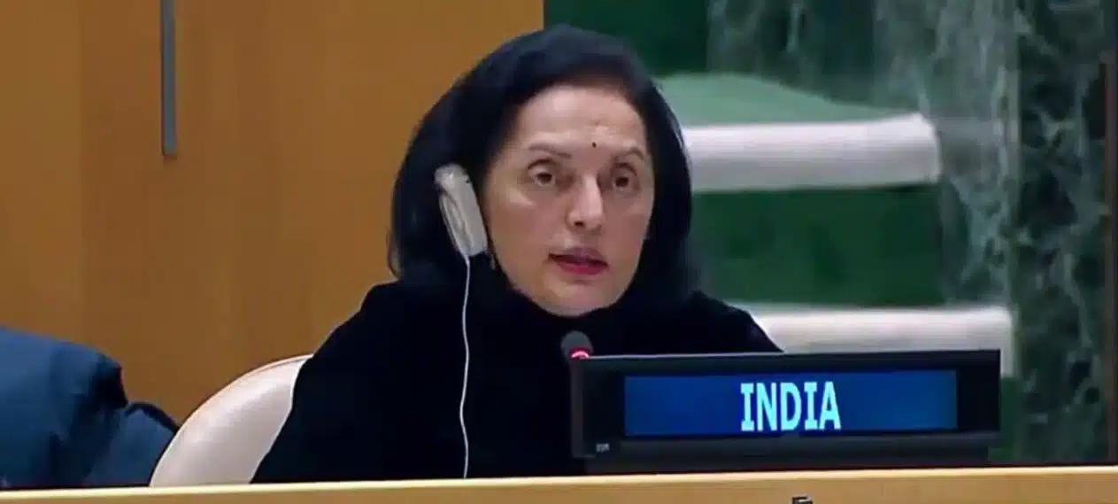 Following the death of a former Indian Army officer in an Israeli strike in Rafa, India strongly condemned the humanitarian crisis in Gaza, labeling civilian casualties in the ongoing conflict as "unacceptable." Ruchira Kamboj, India's permanent representative to the United Nations, expressed concern over the escalating instability in Gaza and emphasized the importance of upholding international law and humanitarian principles. Kamboj reiterated India's stance on condemning civilian deaths and called for unequivocal condemnation of terrorism and hostage-taking. India reiterated its support for a two-state solution achieved through direct negotiations between the parties involved.