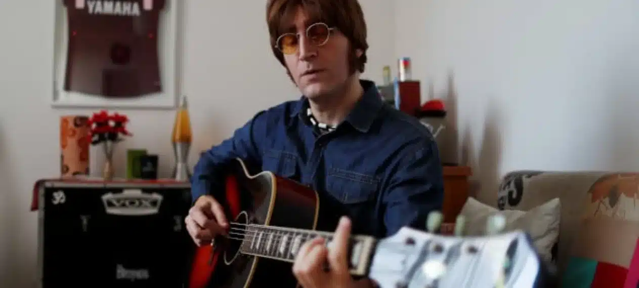 John Lennon's Rare Guitar Goes Up for Auction
