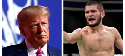 Former US President Trump Makes Bold Statement to Khabib at UFC Event