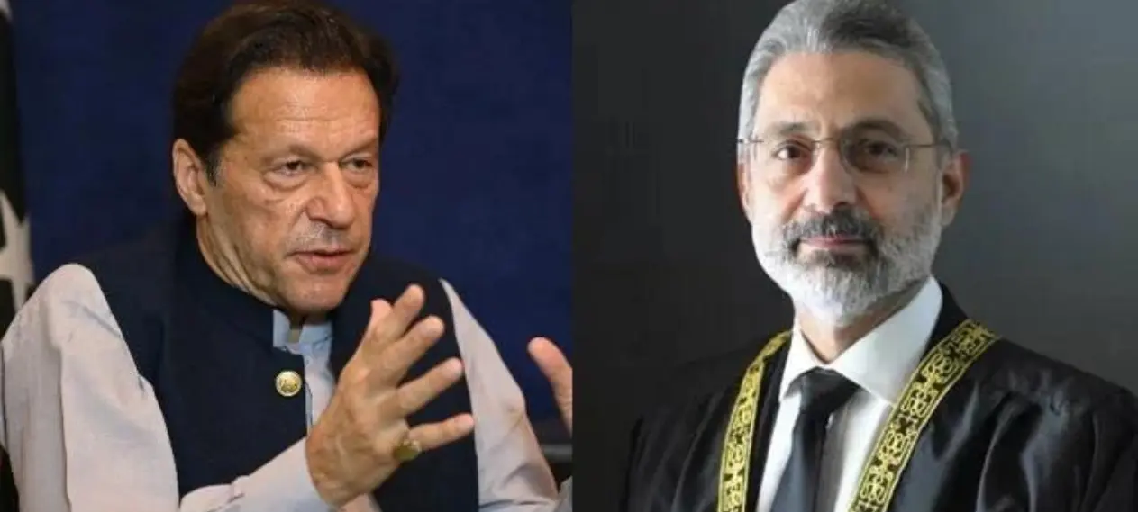 PTI demands that CJP Isa recuse himself from cases involving Imran Khan and the party