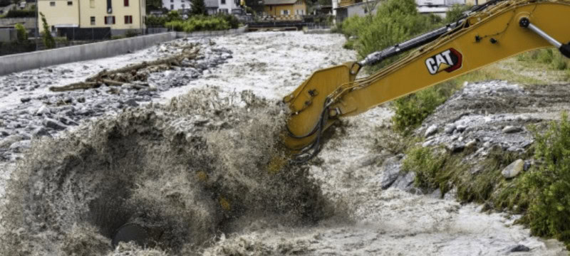 Three Missing After Rare Floods and Landslides In Switzerland