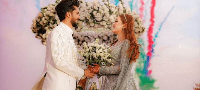 TikTok Star Rabeeca Khan Engagement Photo With Hussain Tareen Trends Widely