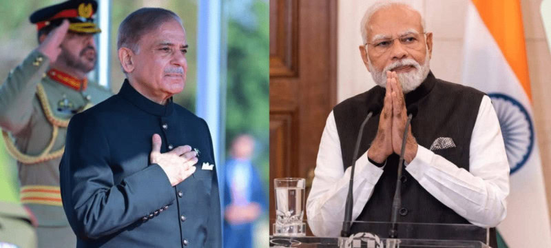 PM Shehbaz Congratulates Modi on Re-Election as PM