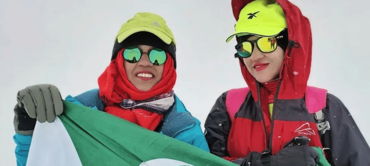 Pakistani Women Duo Make History, Scaling 5750m West Muztagh La Pass