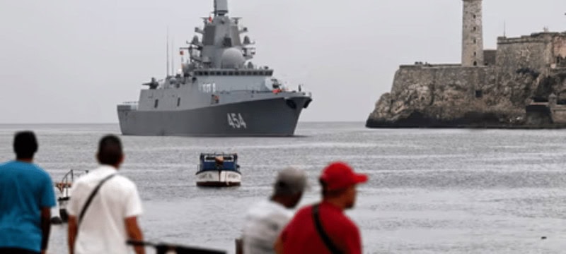 Russian Warships Arrive In Cuba, Demonstrating Military Strength