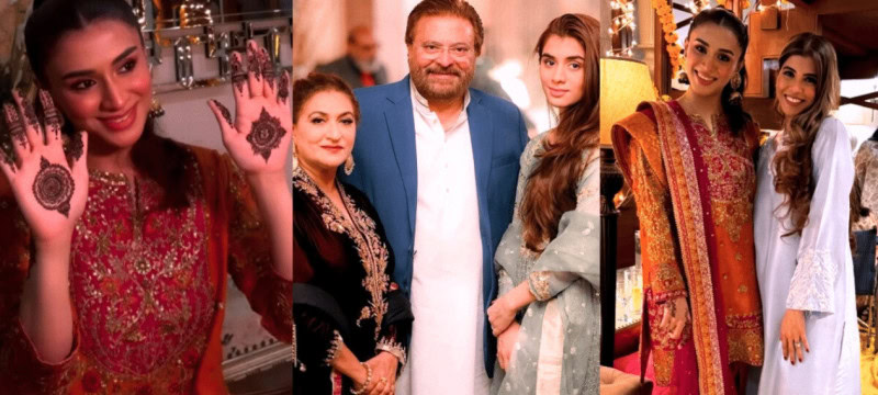Pakistani Stars Dazzle At Shabbir Jan Daughter Yashmeera Dholki Celebration