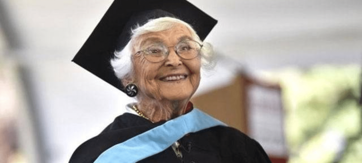 105-Year-Old Woman Completes her Master's Degree