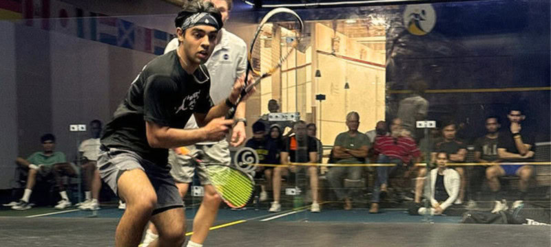 Pakistani Squash Star Ashab Irfan Triumphs Over India In Kanso Open Championship