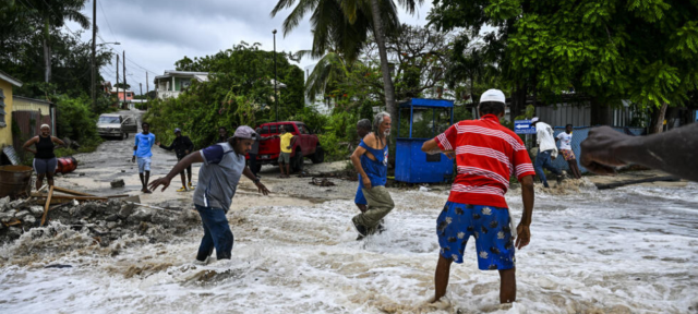 Hurricane Beryl Lashes The Southern Coast Of Jamaica