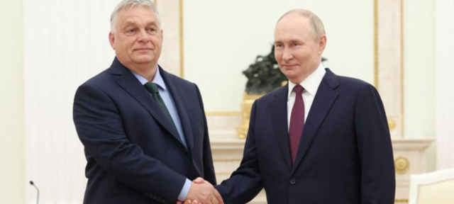 Anger Mounts As Hungary PM Meets With Vladimir Putin