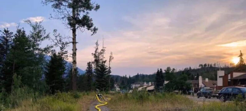 Thousands Evacuate Canada Jasper National Park As Wildfire Reaches Town