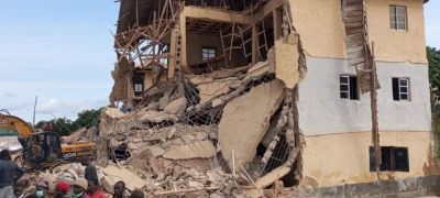 Children Die In Nigeria Due To School Building Collapse