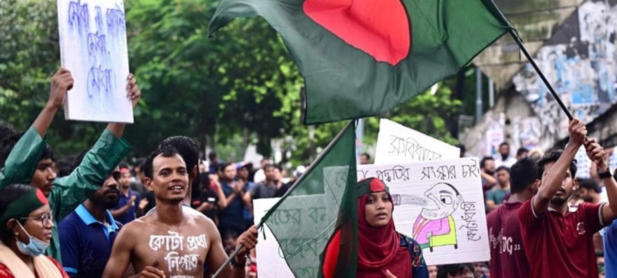 Controversy Erupts Bangladesh Students Rally Against Job Recruitment Bias