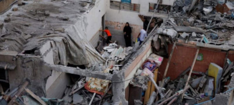 Israeli Strike On a School In Central Gaza Reportedly Kills 22 People