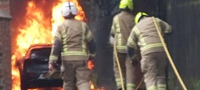 Leeds Erupts In Chaos, Vehicles Burned Over Romanian Children Custody Dispute