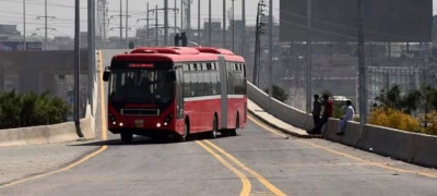 Man Suicide By Leaping Off Metro Bus Bridge In Rawalpindi