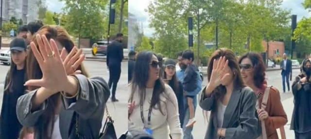 Sana Javed Fiercely Stops Paparazzi From Filming Her In London