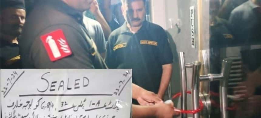 PTI Central office in Islamabad Sealed for Safety Issues