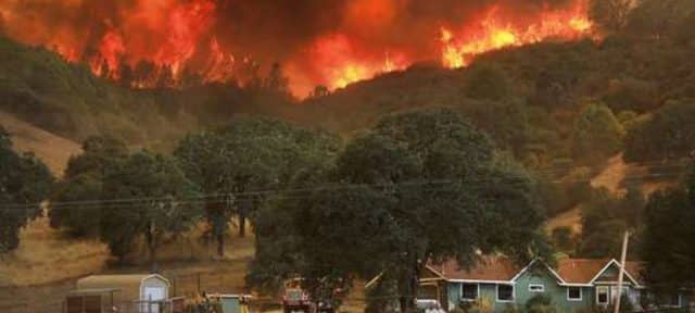 'Firenado' Sweeps Across California In The Largest Wildfire Of The Year