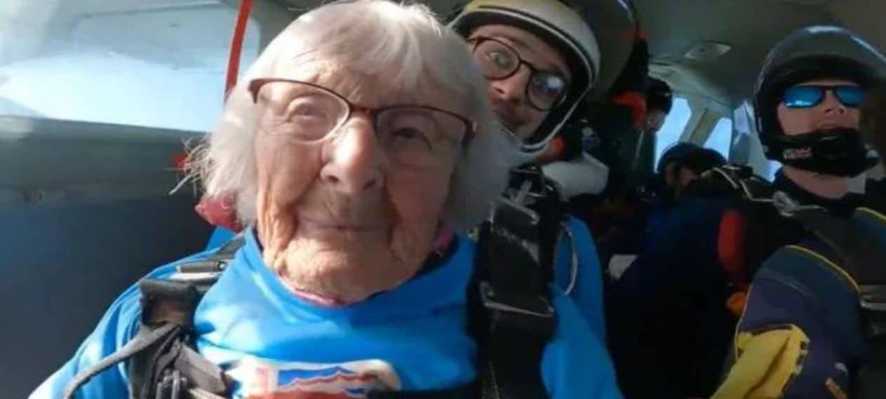 102-Year-Old British Woman Celebrates Birthday with Thrilling Skydive