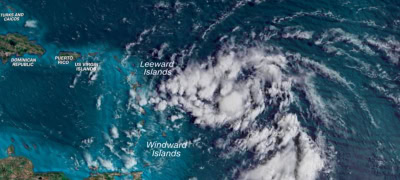 Ernesto Gains Strength as it Moves Through the Caribbean Islands, Here its Potential Path and Expected Intensification