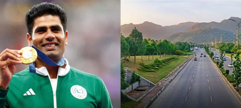 Islamabad F-10 Road will be Renamed to Honor Olympic Hero Arshad Nadeem