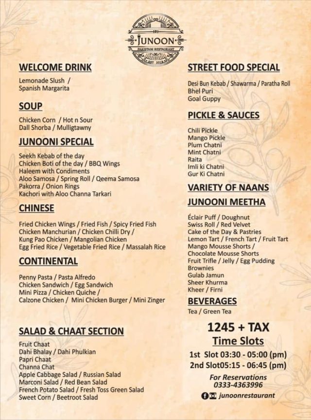 Junoon-Restaurant-hi-tea-menu