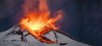 Mount Etna Erupts, Spewing Ash up To 32,000 Feet Into The Sky