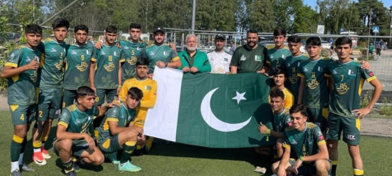 Pakistan Under-15 Football Team Has Advanced to Final of The Norway Cup