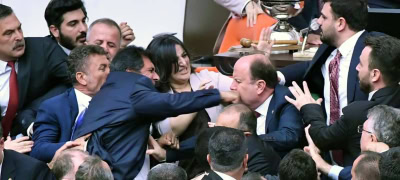 Three MPs Injured in Turkey Parliament Brawl During a Heated Debate