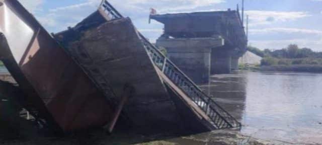 Ukrainian Incursion has Resulted in the Destruction of a Crucial Russian Bridge