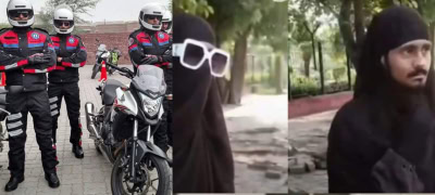 Dolphin Force Detains Four Men in Burqas for Harassing Women in Lahore's Gulberg