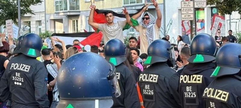 German Police Criticized for Detaining 10-Year-Old Boy During Pro-Palestine Demonstration