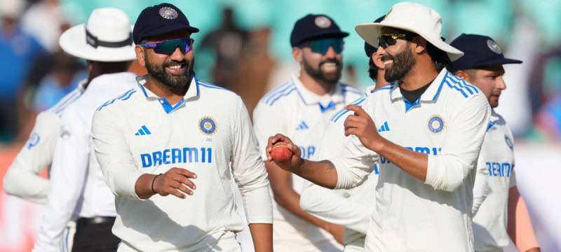 India Sets World Record for Fastest Team 50 and 100 in Test Cricket