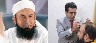 Transformative Change: Maulana Tariq Jameel Opts for Hair Transplant