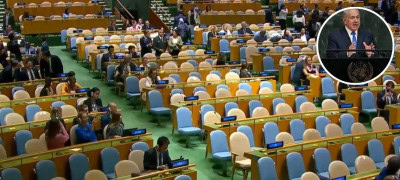 Pakistan Walks Out as Netanyahu Speaks Following Shehbaz's Address at UNGA