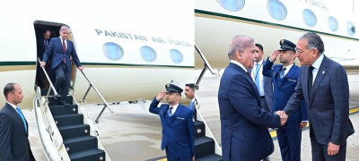 PM Shehbaz Sharif Lands in New York for 79th UNGA Session