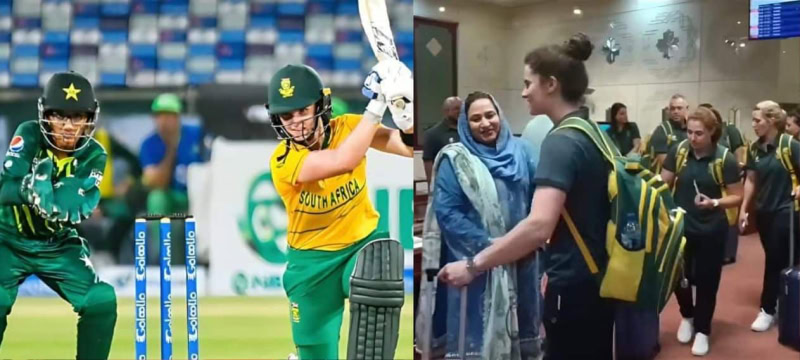 South African Women’s Cricket Team Arrive in Lahore for T20 Series