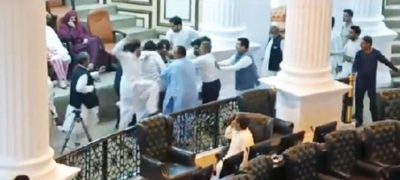 Chaos Erupts in K-P Assembly as Lawmakers Engage in Heated Clash