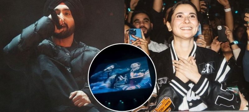 Hania Aamir Joins Diljit Dosanjh on Stage at London Concert