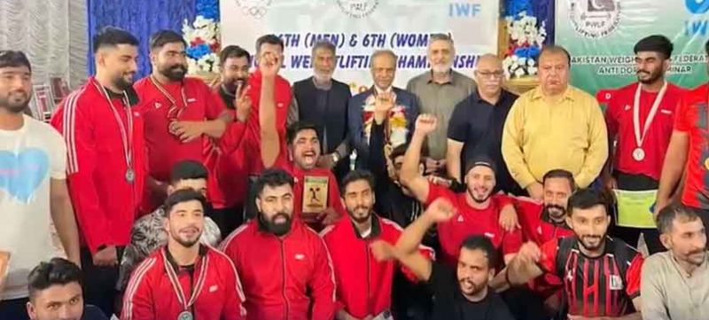 Pak Army Shines at National Weightlifting Championship, Sets Three National Records