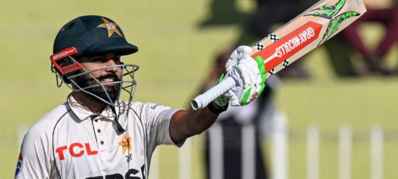 Saud Shakeel Rises to 7th in ICC Men's Test Batting Rankings